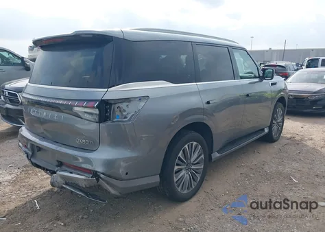 2025 Infiniti Qx80 Sensory Awd из США, поврежденный, VIN JN8AZ3DE4S9701063
